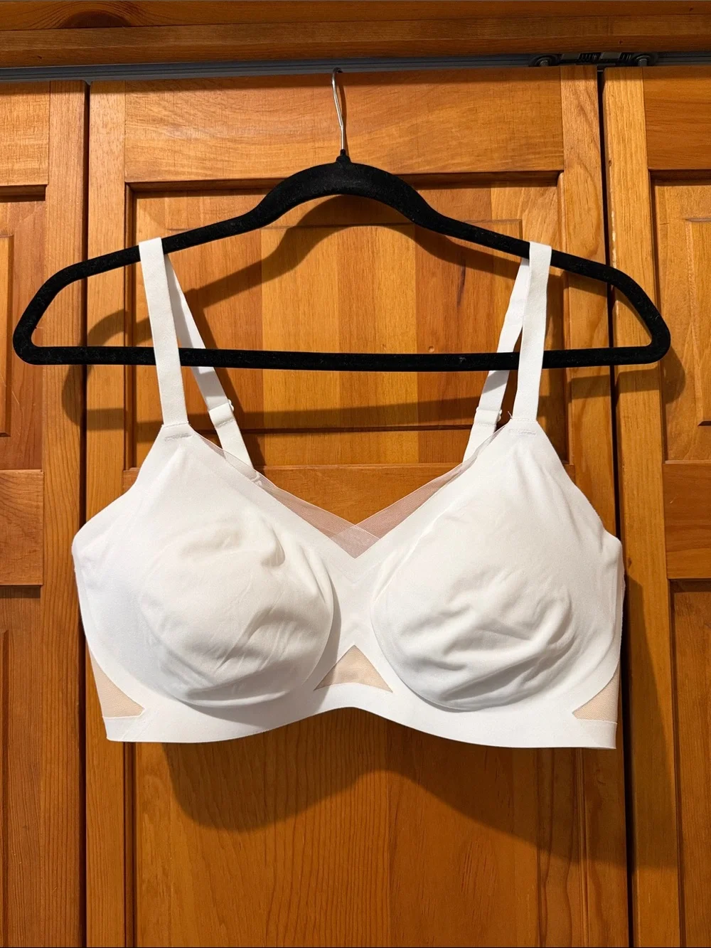 Honeylove CrossOver White Bra
